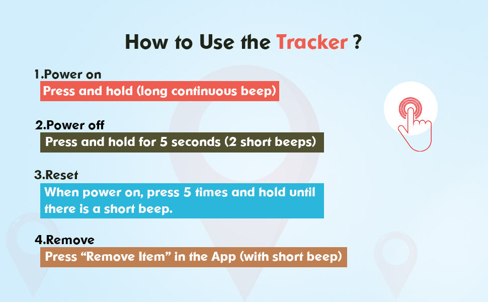 User instructions for Modus pet gps collar
