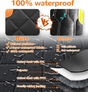 Dog and cat car mat 100% waterproof