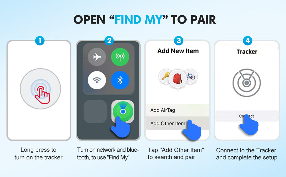 How to pair your Modus pet gps collar whit your Iphone